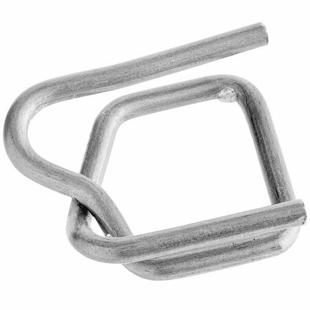 PAC STRAPPING PRODUCTS .092'' Wire Buckles for 3/8'' Strapping, 1000PK 442SBKWRDB3